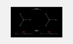 Bếp từ đôi SAKURA SE-1230B